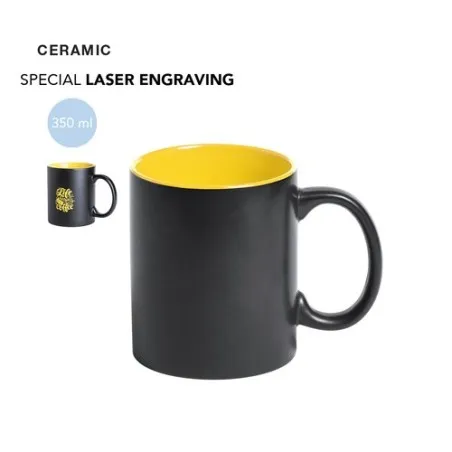 Mug Céramique Personnalisable Tasse Bafy Matières : acier inoxydable Couleurs : vert foncé Contenance : 600 ml cadeau collaborat