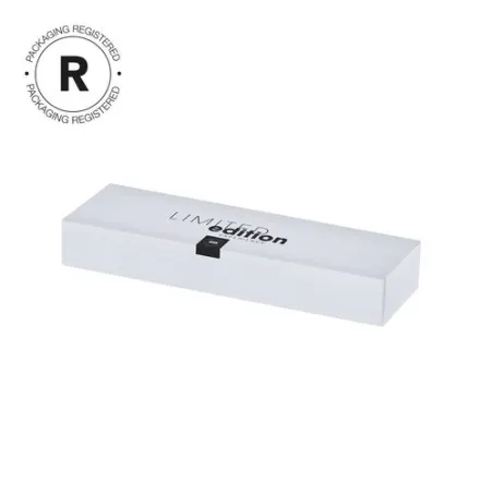 Stylo pas cher personnalisé Ronuk Couleurs : noir marquage laser ultra précis