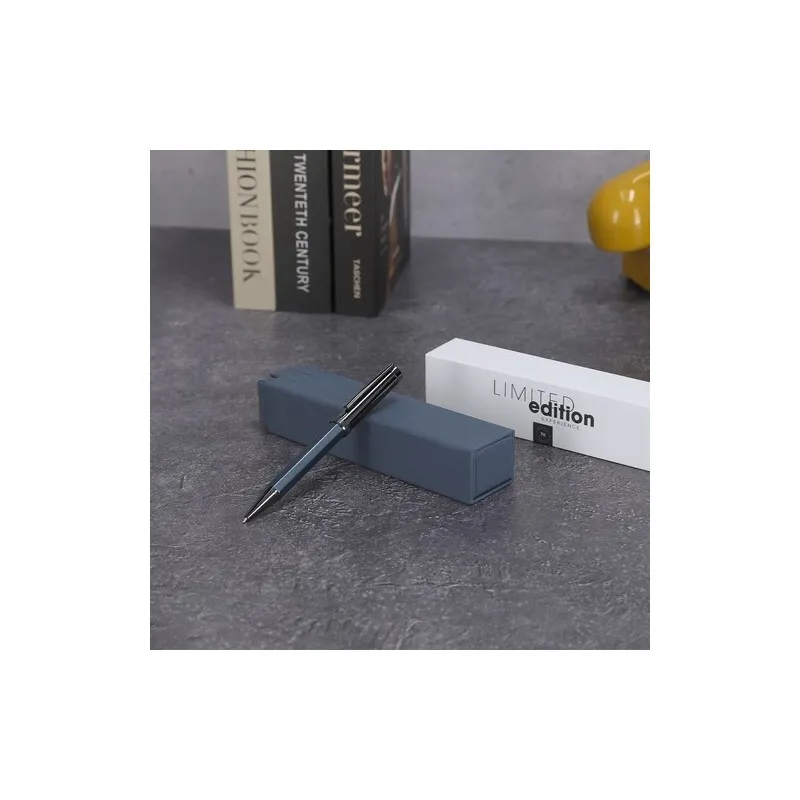 Stylo pas cher personnalisé Ronuk Couleurs : blanc impression logo haute qualité