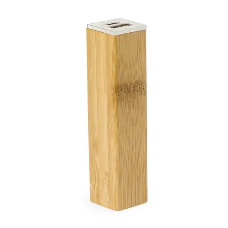 Power Bank Godimer en Bambou - Écologique et Pratique