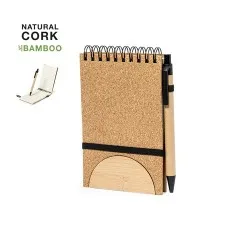 Cahier Écologique Personnalisé au meilleur prix - Marinix Matières : aluminium Couleurs : bleu marine