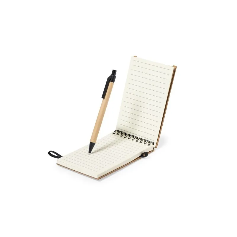 Cahier Écologique Personnalisé au meilleur prix - Marinix Matières : aluminium Couleurs : bleu marine marquage laser ultra préci