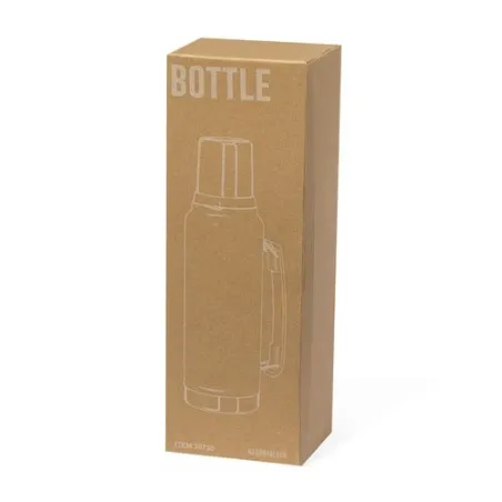 Bouteille Isotherme Élégante Personnalisée à Prix Abordable - Thermo Jokinen Matières : coton Couleurs : naturel marquage laser 