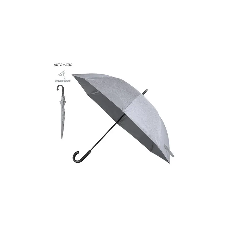 Parapluie Personnalisé Pratique - Dewey Couleurs : blanc Matières : polyester recyclé personnalisable avec votre logo