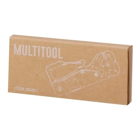 Outil Multifonction Pratique Personnalisé Valixia Couleurs : noir Matières : polyester recyclé marquage laser ultra précis