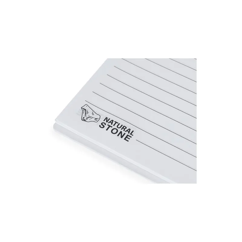 Cahier Écologique et Pratique Personnalisé pas cher - Amber Matières : polyester Couleurs : marron impression haute définition