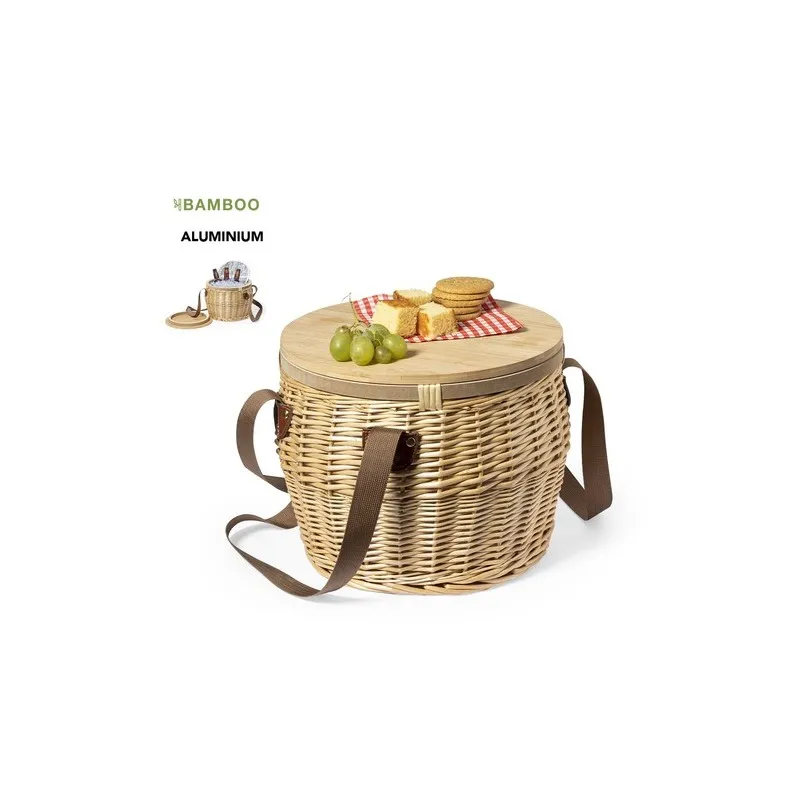 Sac Isotherme Confortable Personnalisé pour Picnic - Bubu Matières : PET recyclé Couleurs : noir