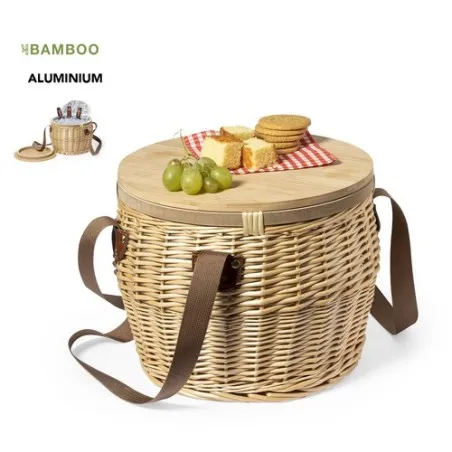 Sac Isotherme Confortable Personnalisé pour Picnic - Bubu Matières : PET recyclé Couleurs : noir