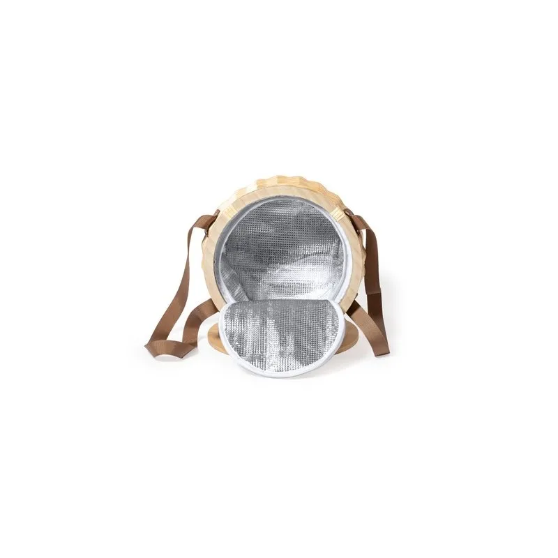 Sac Isotherme Confortable Personnalisé pour Picnic - Bubu Matières : PET recyclé Couleurs : noir marquage laser ultra précis