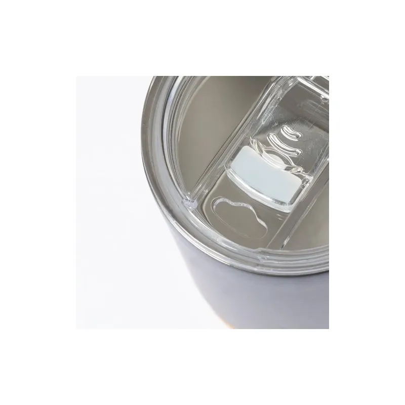 Tasse Thermique Isotherme Pratique Personnalisée pas cher Loret Matières : bambou Couleurs : noir goodies personnalisé en stock