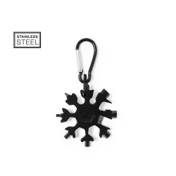 Outils Pratiques Multi Fonctionnels Personnalisés Torkul - 17 Fonctions Matières : polyester Couleurs : noir 2