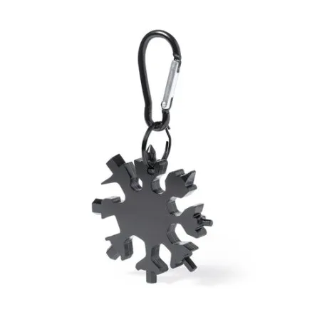 Outils Pratiques Multi Fonctionnels Personnalisés Torkul - 17 Fonctions Matières : polyester Couleurs : noir cadeau entreprise p