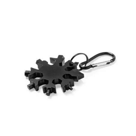 Outils Pratiques Multi Fonctionnels Personnalisés Torkul - 17 Fonctions Matières : polyester Couleurs : noir goodies publicitair