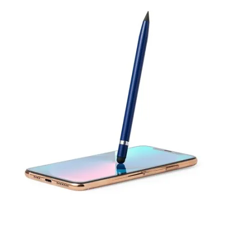 Stylet Crayon Écologique Pratique Personnalisé - Gosfor Matières : polyester Couleurs : blanc personnalisation rapide en France