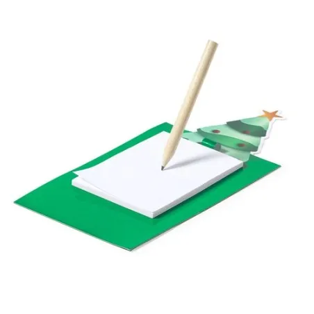 Magnet Clemen : Bloc-notes Arbre de Noël