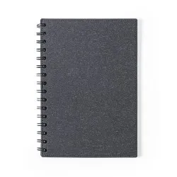 Cahier Écologique Pratique Personnalisé A5 Idina pas cher Matières : carton recyclé Couleurs : blanc 2