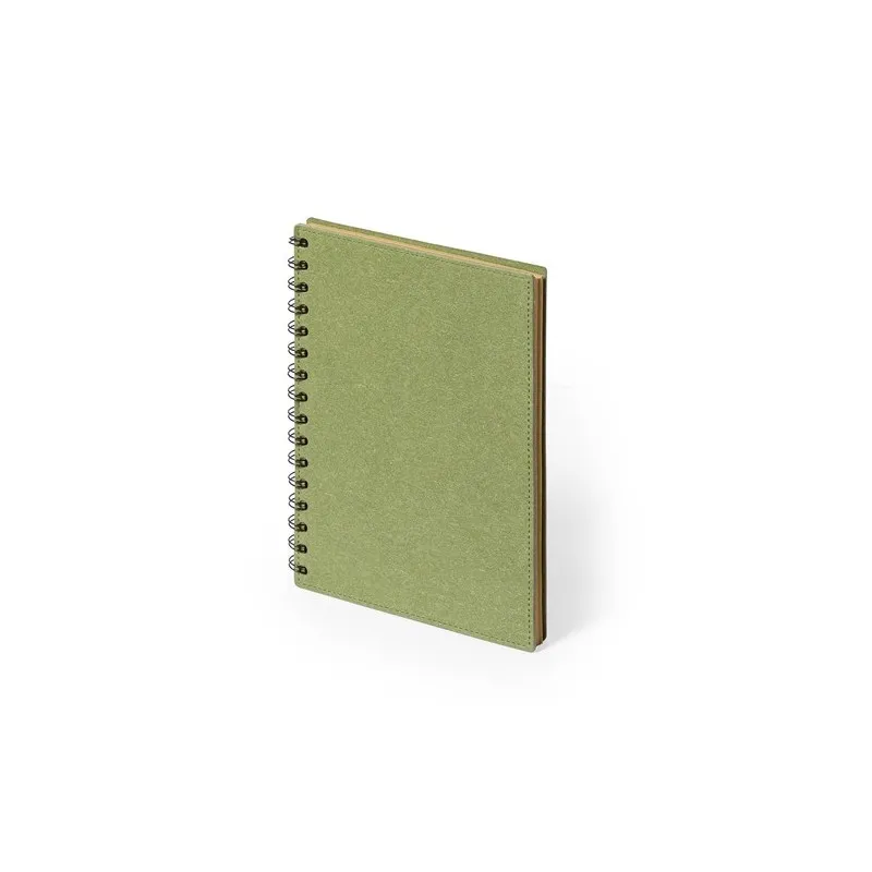 Cahier Écologique Pratique Personnalisé A5 Idina pas cher Matières : polyester Couleurs : rouge objet promotionnel éco-responsab