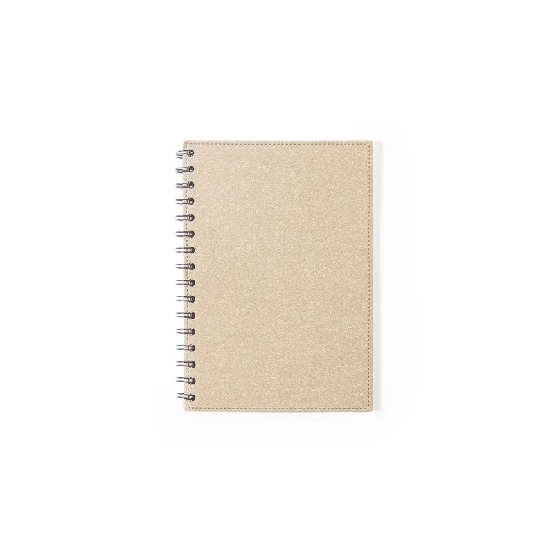 Cahier Écologique Pratique Personnalisé A5 Idina pas cher Matières : polyester Couleurs : rouge goodies personnalisé en stock