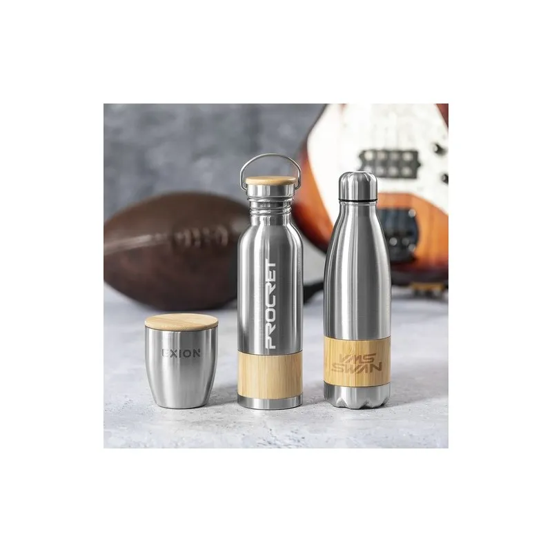 Bouteille Écologique Personnalisable Guiver Matières : polyester Couleurs : bleu marine impression haute définition