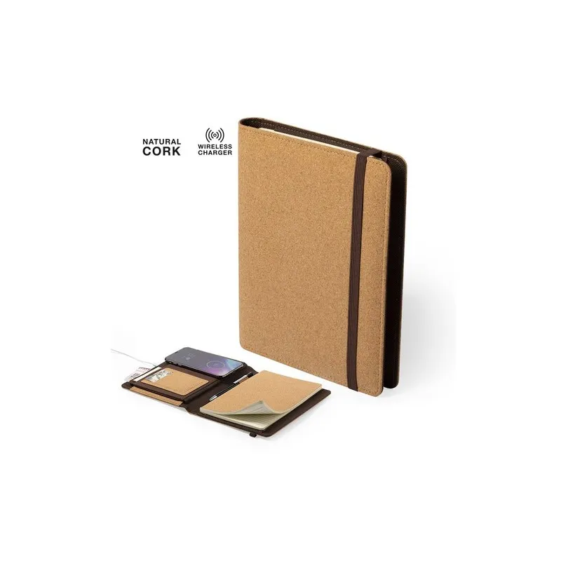 Bloc Notes Pratique Éco-Friendly avec Chargeur Toskan Matières : polyester Taille textile : XL Couleurs : bleu