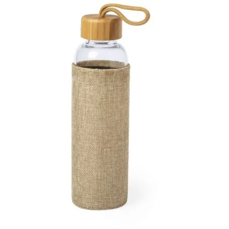 Gourde Éco-Responsable 500 ml Personnalisée pas cher Kasfol Matières : polyester Taille textile : XXL Couleurs : rouge objet pro