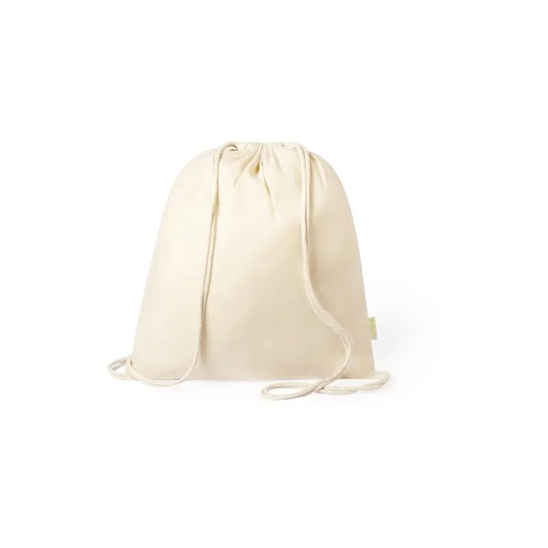 Sac à Dos Éco-Responsable en Coton Bio Personnalisé Tibak Matières : PU Couleurs : bleu marine cadeau entreprise pas cher