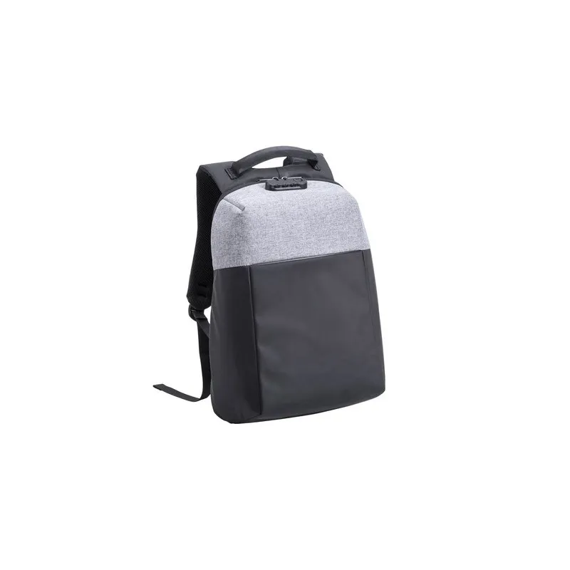 Sac à Dos Antivol Pratique et Élégant Personnalisé Ranley pas cher Matières : ABS recyclé Couleurs : noir