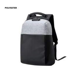 Sac à Dos Antivol Pratique et Élégant Personnalisé Ranley pas cher Matières : ABS recyclé Couleurs : noir 2
