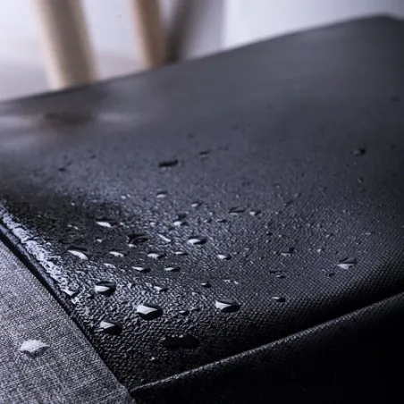 Sac à Dos Antivol Pratique et Élégant Personnalisé Ranley pas cher Matières : ABS recyclé Couleurs : noir objet publicitaire rob