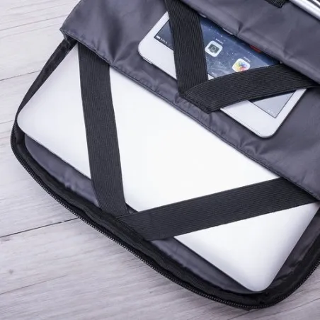 Sac à Dos Antivol Pratique et Élégant Personnalisé Ranley pas cher Matières : ABS recyclé Couleurs : noir marquage couleur éclat