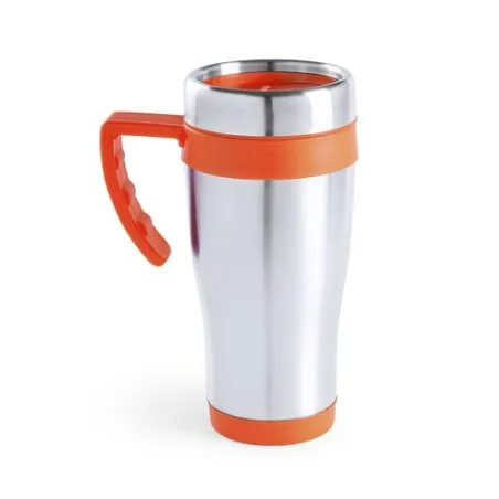 Tasse Isotherme Thermique Personnalisée Carson Matières : coton recyclé Couleurs : orange goodies publicitaire durable