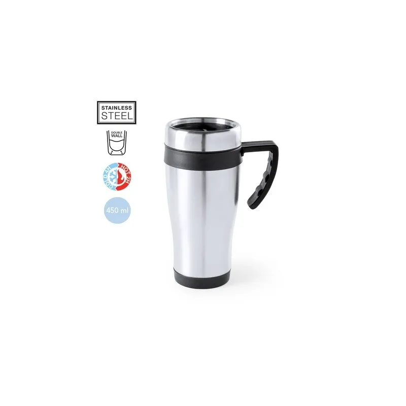 Tasse Isotherme Thermique Personnalisée Carson Matières : coton recyclé Couleurs : vert clair objet promotionnel éco-responsable