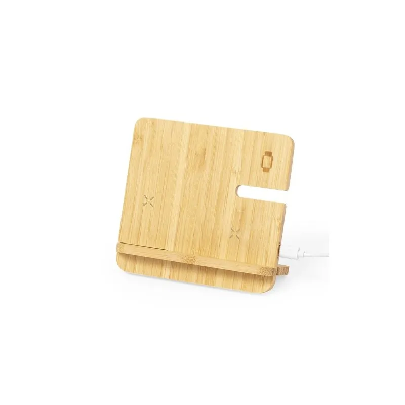 Chargeur Sans Fil Personnalisé 15W Hamsy Matières : ABS Couleurs : jaune cadeau entreprise pas cher