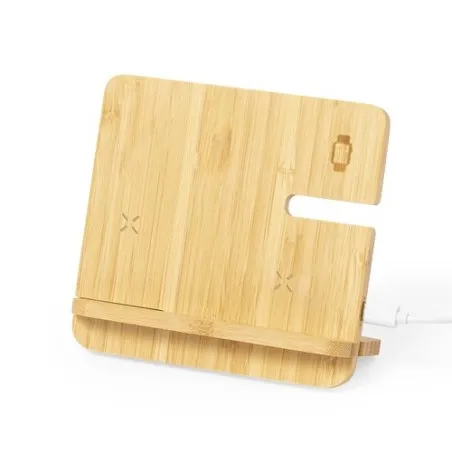 Chargeur Sans Fil Personnalisé 15W Hamsy Matières : ABS Couleurs : jaune cadeau entreprise pas cher