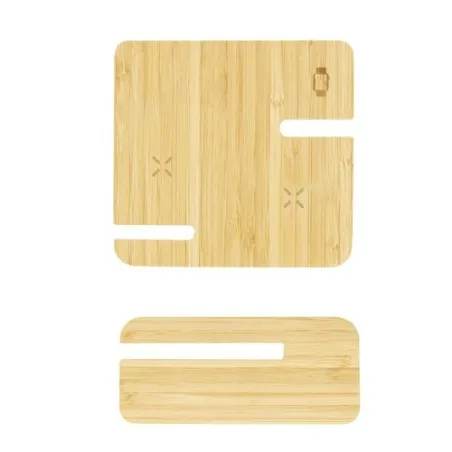 Chargeur Sans Fil Personnalisé 15W Hamsy Matières : ABS Couleurs : jaune marquage laser ultra précis