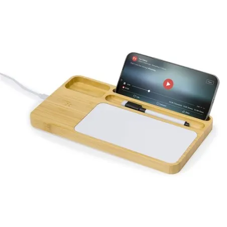 Chargeur Écologique Multifonction Organiseur Lautrec Matières : ABS Couleurs : naturel marquage laser ultra précis