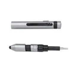 Stylo Multifonction Personnalisé Pratique Innovant Posdan Matières : bambou Couleurs : rouge