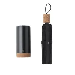 Set de Gobelet et Parapluie Écologique Personnalisé Neolux pas cher Matières : bambou Couleurs : vert