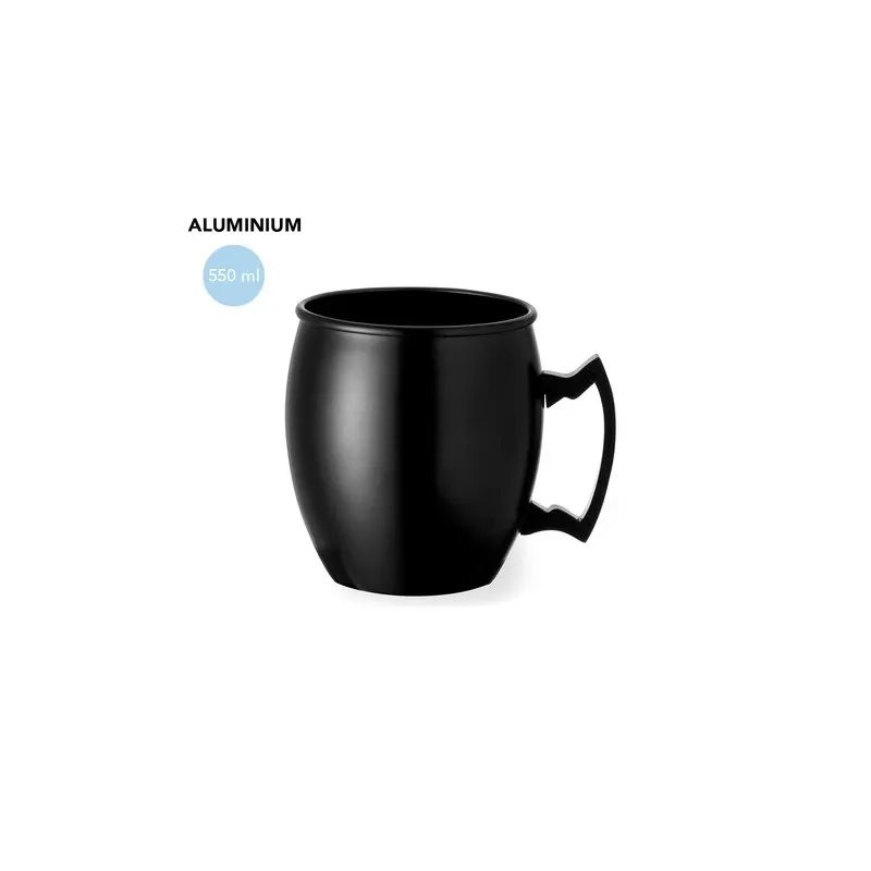 Mug en Aluminium Personnalisé Tasse Ashley Matières : polaire Taille textile : XXL Couleurs : gris clair marquage laser ultra pr