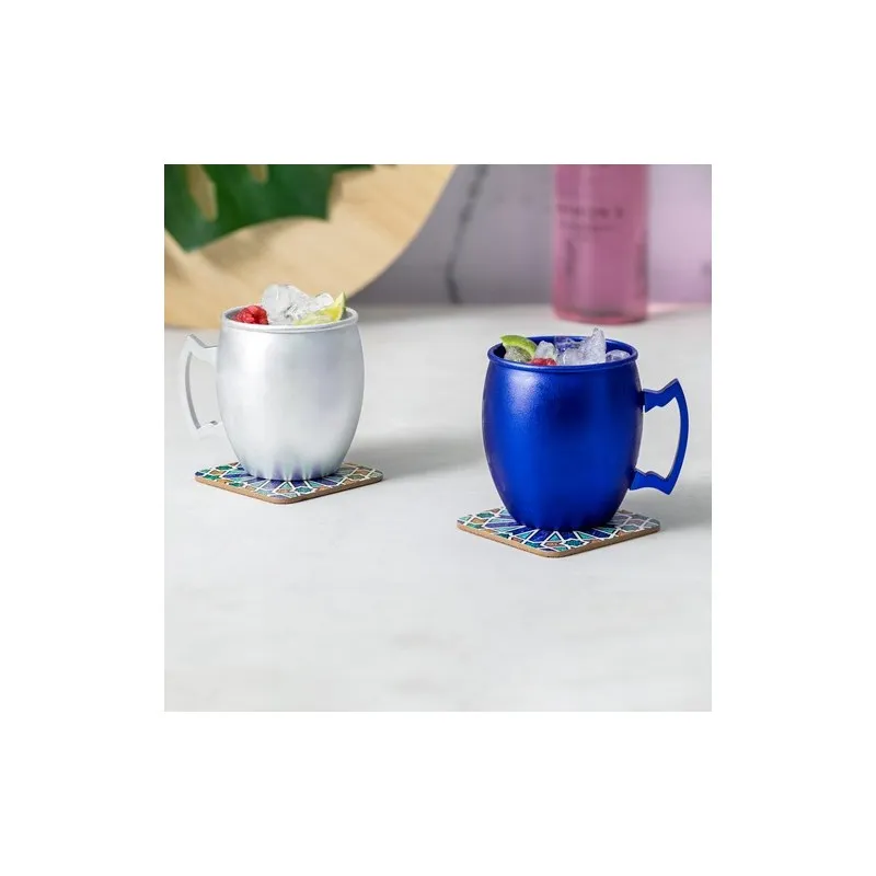 Mug en Aluminium Personnalisé Tasse Ashley Matières : polaire Taille textile : L Couleurs : bleu personnalisable avec votre logo