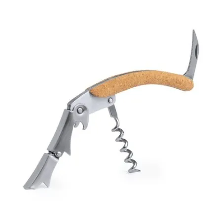 Tire-Bouchon Élégant Personnalisé Ouvre Bouteille Glaber Matières : polaire Taille textile : L Couleurs : bleu marine cadeau ent