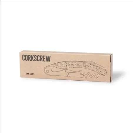 Tire-Bouchon Élégant Personnalisé Ouvre Bouteille Glaber Matières : polaire Taille textile : L Couleurs : bleu marine impression