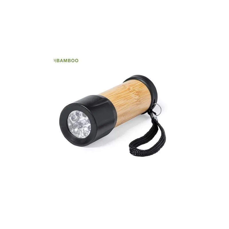 Lampe Éco-responsable Personnalisée Torche pas cher - Freddie Matières : bambou