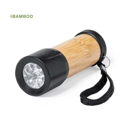 Lampe Éco-responsable Personnalisée Torche pas cher - Freddie Matières : bambou