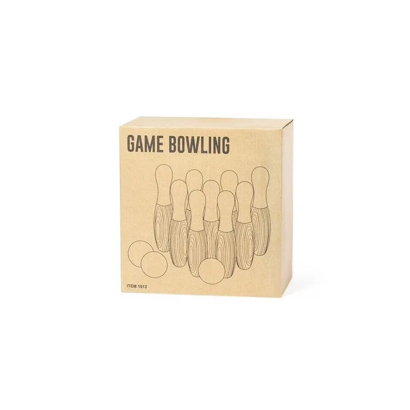 Jeu de Bowling Spare - Quilles en Bois Design