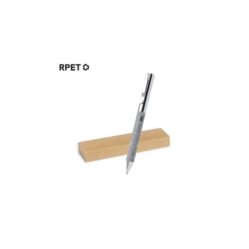 Stylo Écologique Personnalisé - Higolf Objets Publicitaires Matières : bambou Couleurs : argenté personnalisable avec votre logo