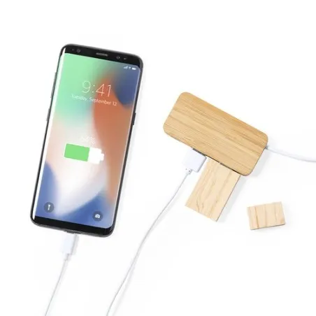 Port USB Écoresponsable en Bambou Personnalisé - Norman pas cher Matières : bambou personnalisable avec votre logo