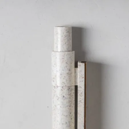 Stylo personnalisé écologique - Yusin objet publicitaire Matières : métal Couleurs : bleu livraison express 24h 48h