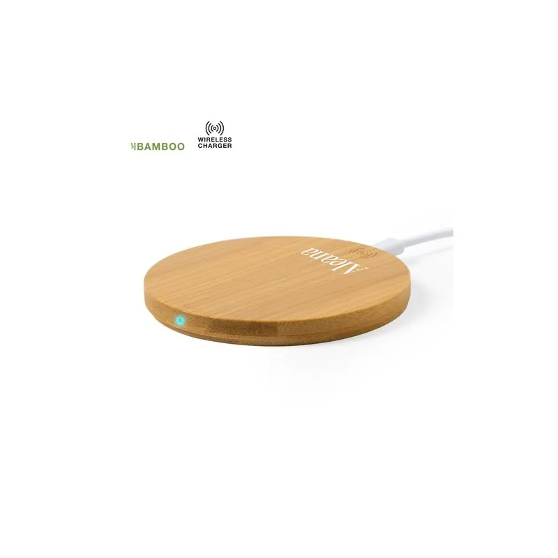 Chargeur Écologique Personnalisable Hebant Matières : bambou