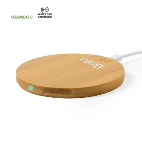 Chargeur Écologique Personnalisable Hebant Matières : bambou